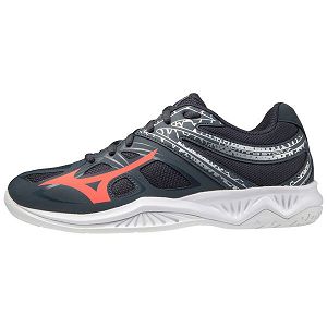 Tenis Para Voleibol Mizuno Lightning Star Z5 Junior Mujer Negros/Blancos/Naranjas | Mexico-491208